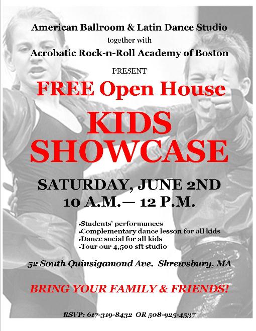 Free Open House Kids showcase