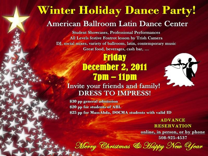 Winter Holiday Dance Party